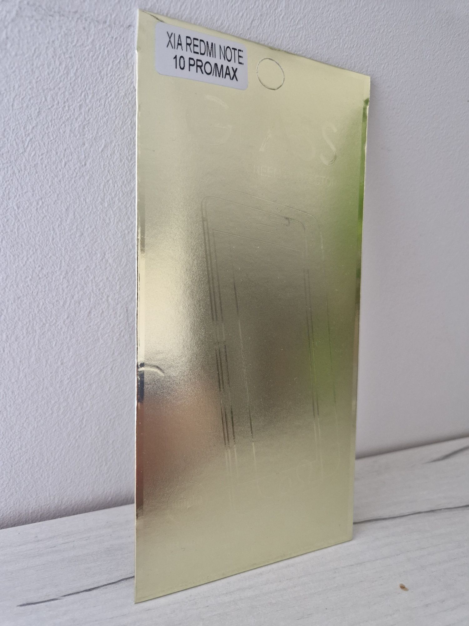 Hartowane szkło Gold do XIAOMI REDMI NOTE 10 PRO/NOTE 10 PRO MAX
