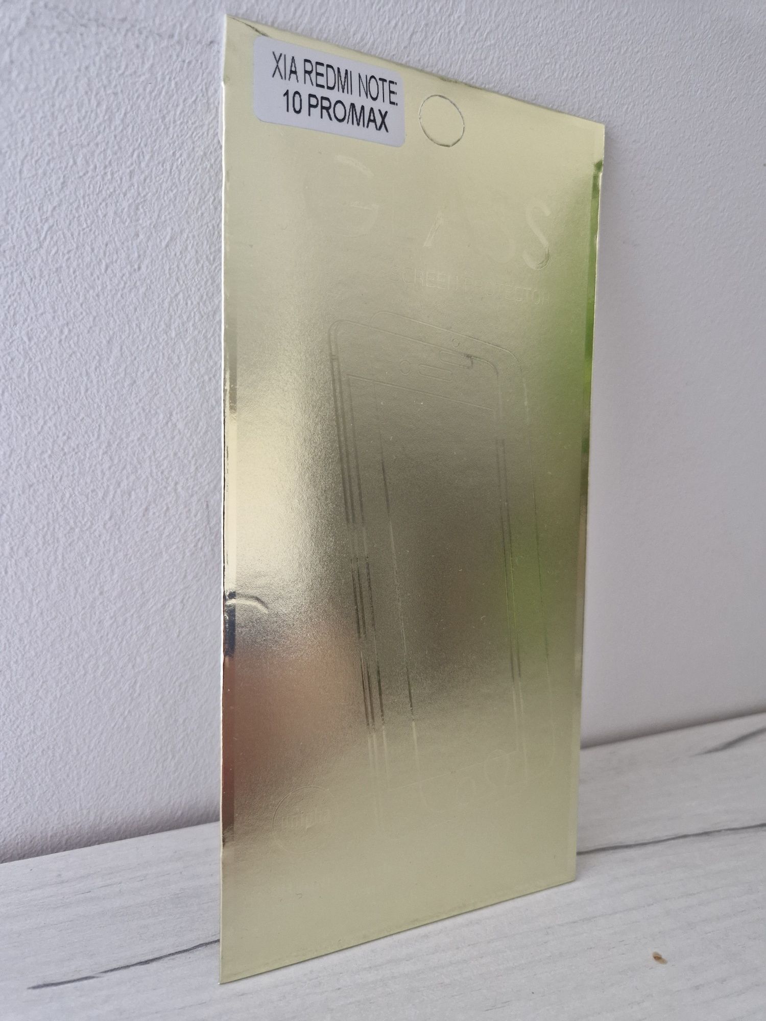 Hartowane szkło Gold do XIAOMI REDMI NOTE 10 PRO/NOTE 10 PRO MAX