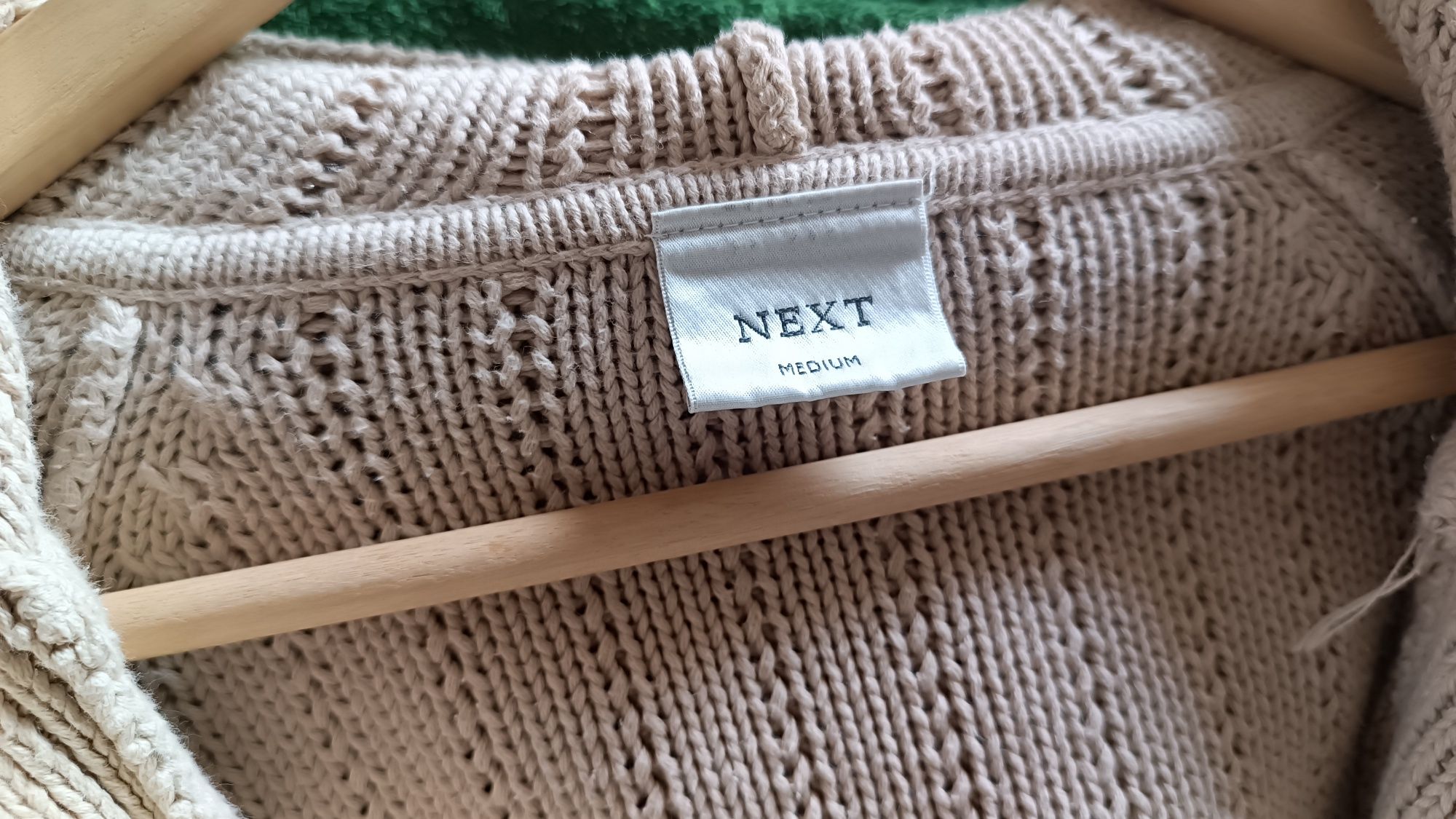 Długi gruby sweter Next