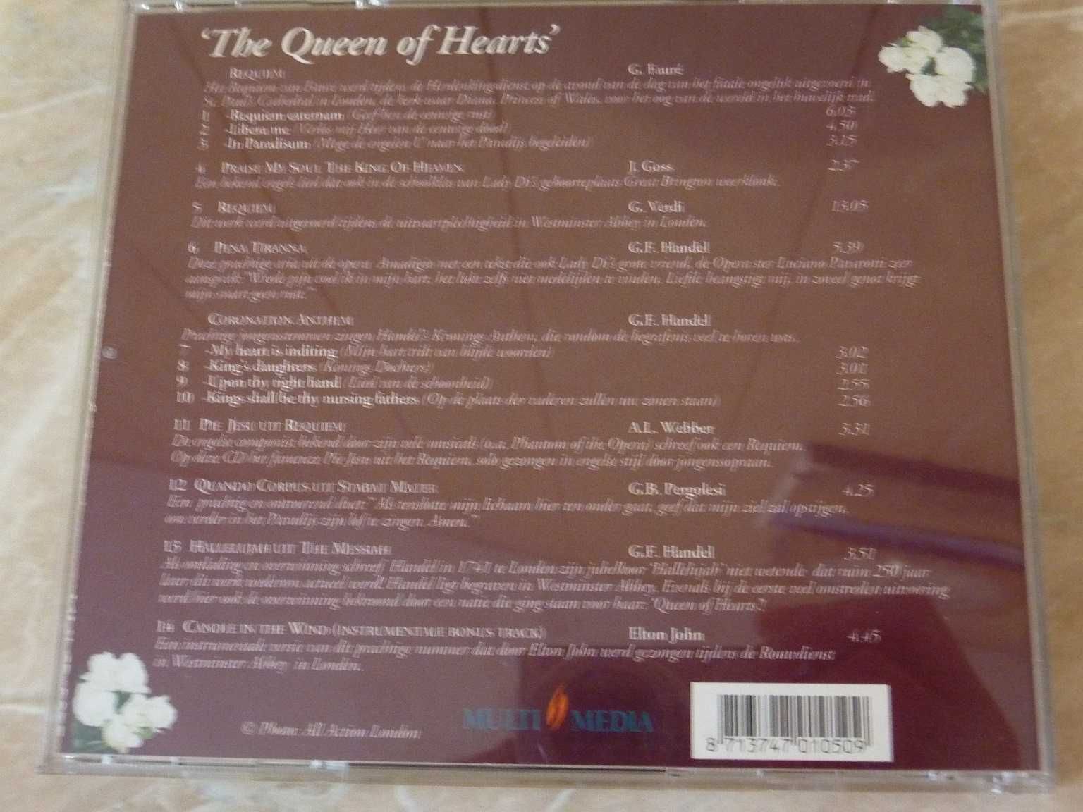 CD Diana  ,,The Queen of Hearts,,