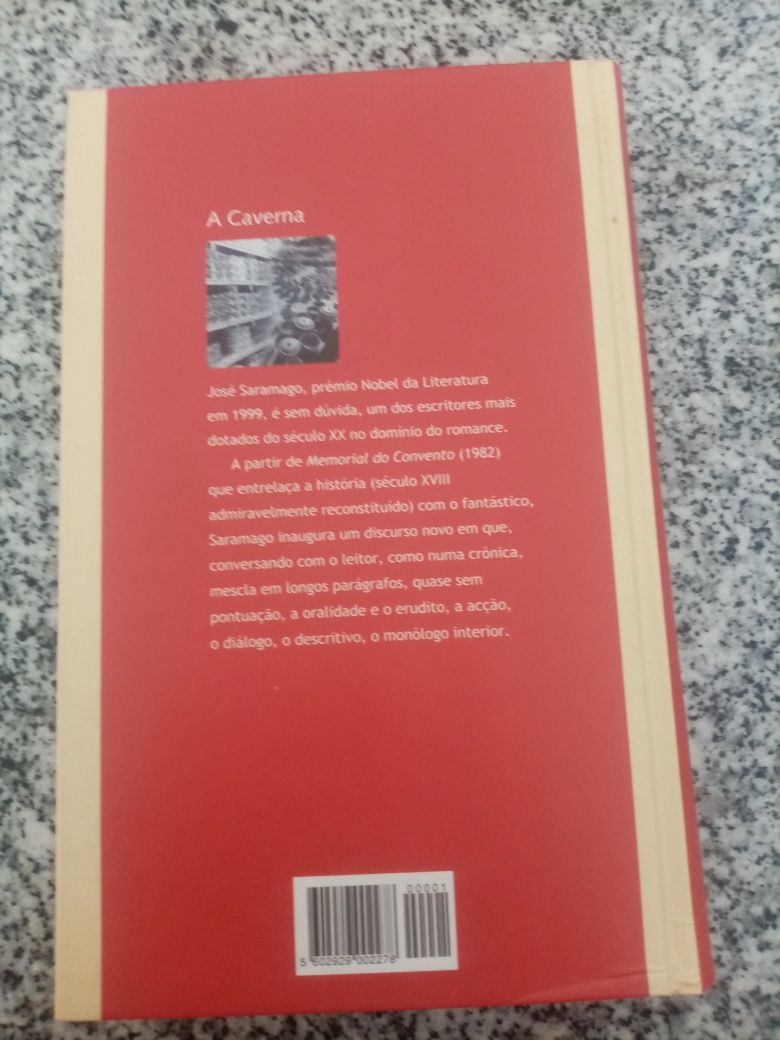 Livro A Caverna de José Saramago