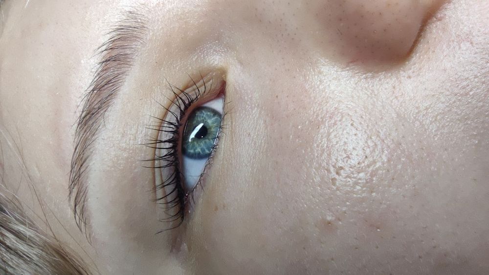 Ламінування вій,модельки