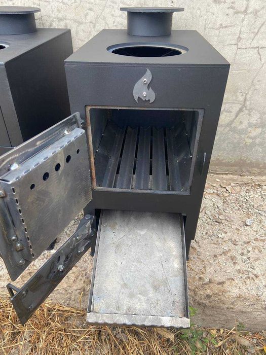 !Розпродаж! Буржуйка - піч на 30 м² посилена 5 мм / печь буржуйка