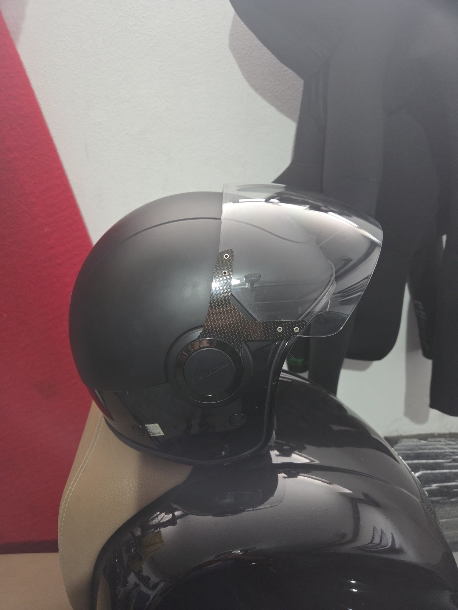 Capacete aberto vespa