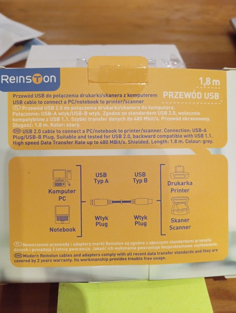 Przewód USB sprzedam