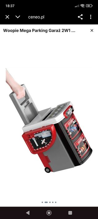 TOR SAMOCHODOWY Mega Parking Garaż Walizka