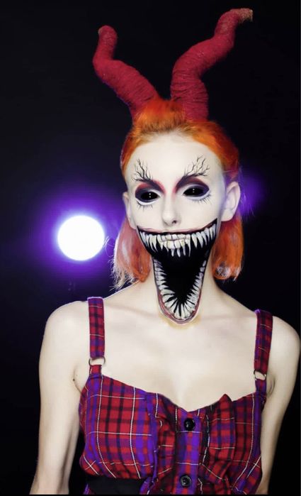 Halloween makeup грим Хеловін макіяж аквагрим