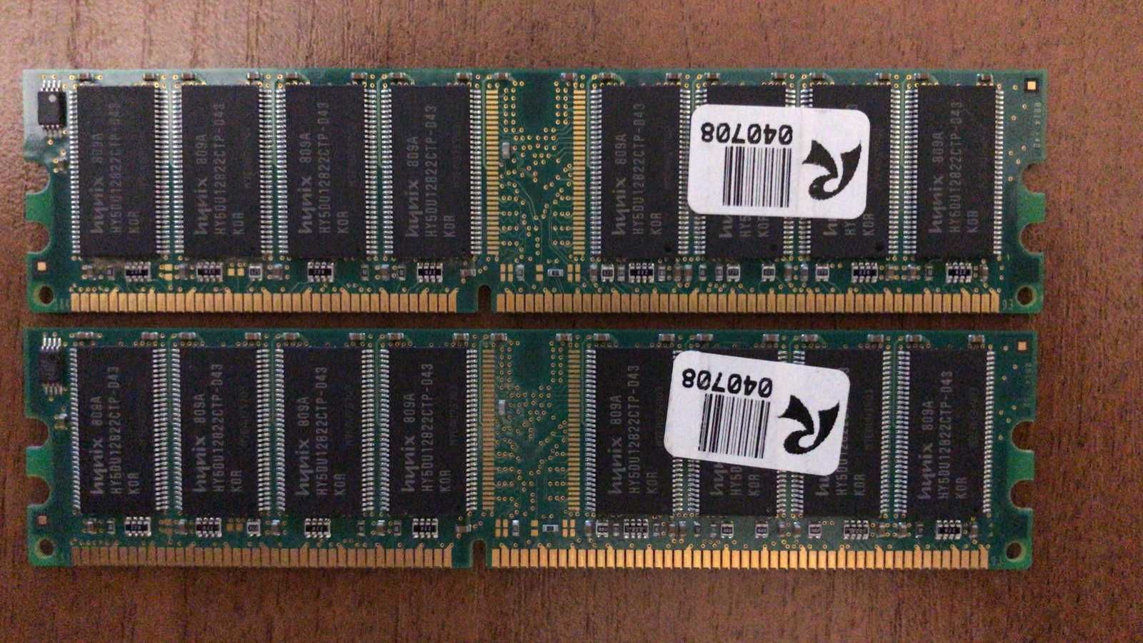 Оперативная память 1Gb DDR1 для ПК