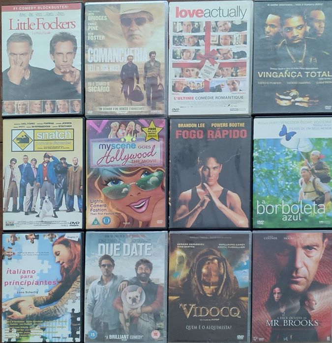 12 DVD drama (preço de conjunto)