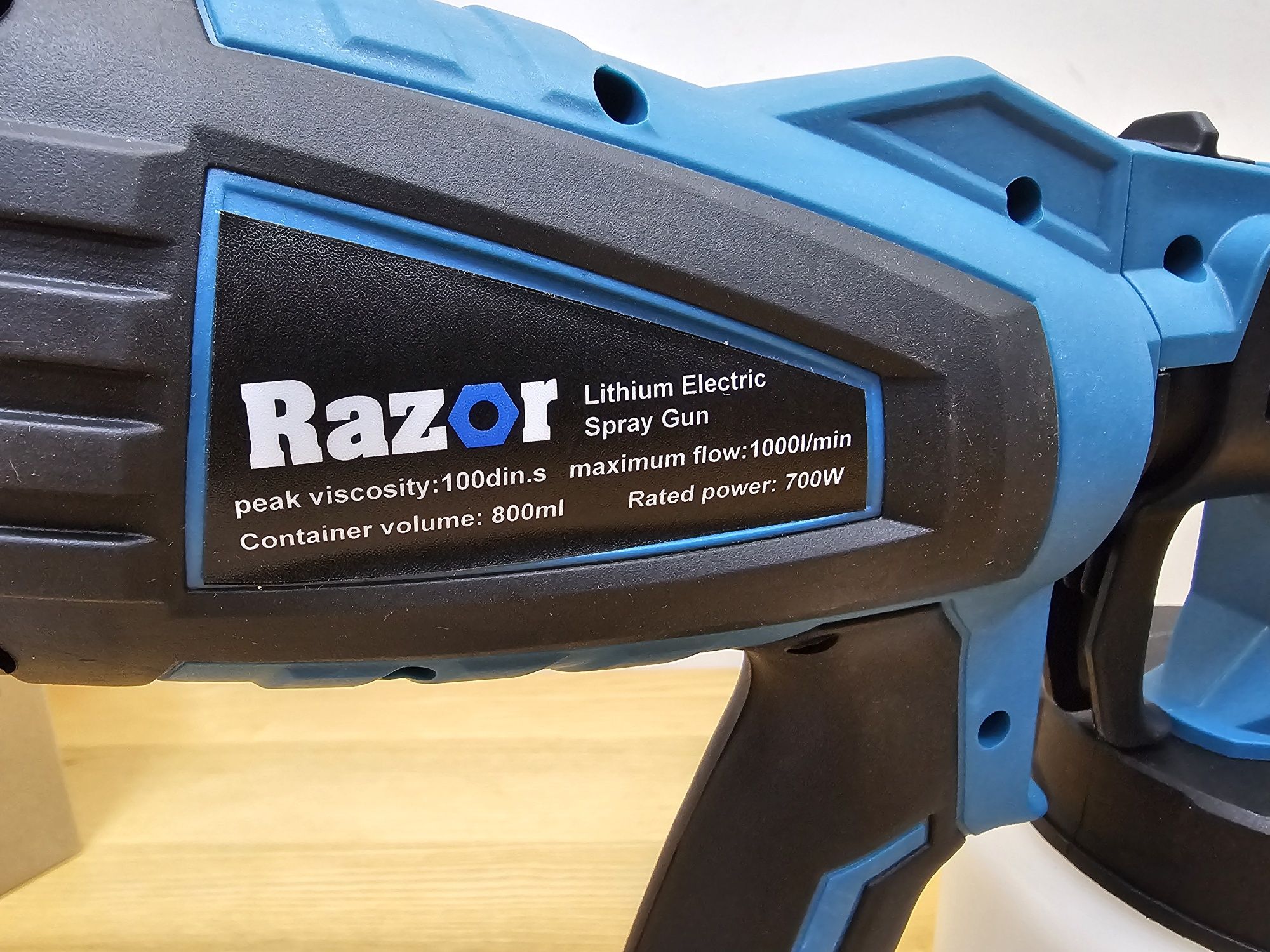 Краскопульт пульвизатор Аккумуляторный Razor SG1-100din 3шт Форсунки