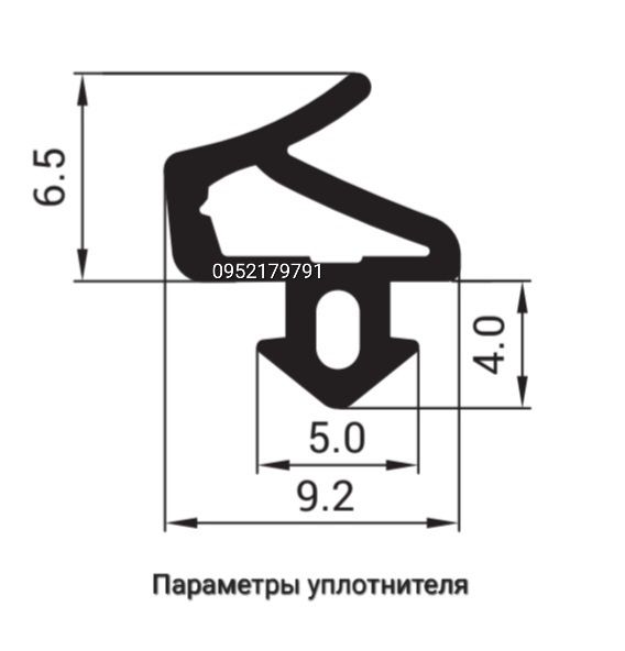 Уплотнитель для пластиковых окон| ущiльнювач на вiкна