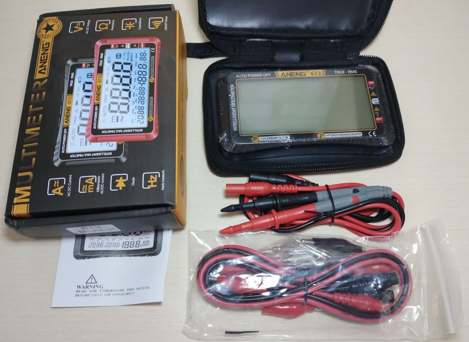 Багатофункціональний цифровий автоматичний мультиметр ANENG 613 Pro
