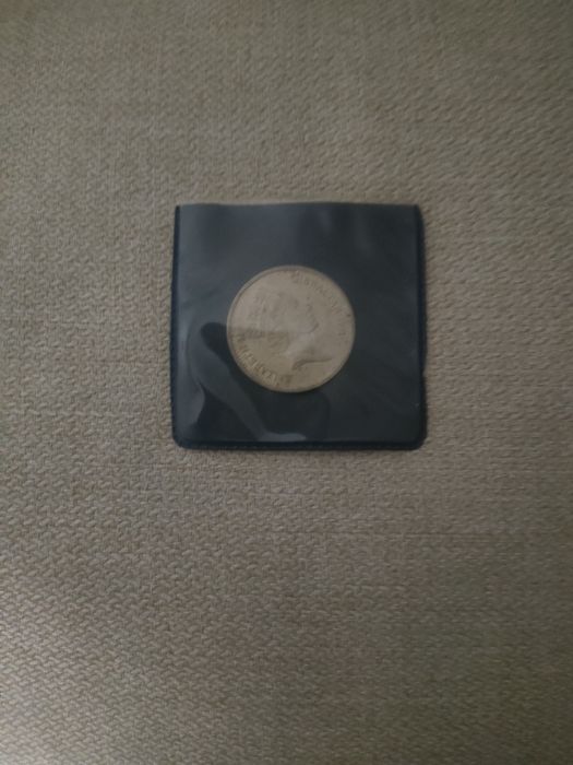 Moeda de coleção da Rainha Elizabeth ll do de 1991 de ten pence