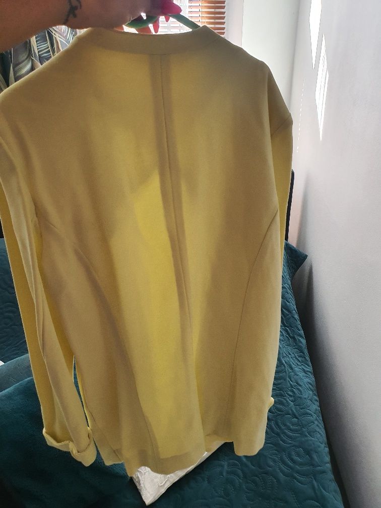 Żółta marynarka Reserved xl