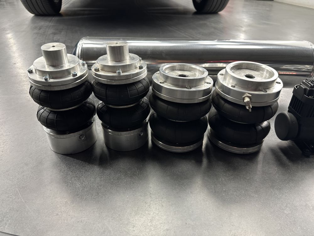 Acessorios para Suspensão Pneumática - Bags, Botija e compressor