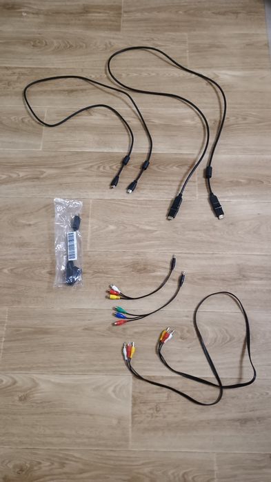 HDMi 2шт, звуковые кабеля одним лотом+ переход.DisplayPort на SCART