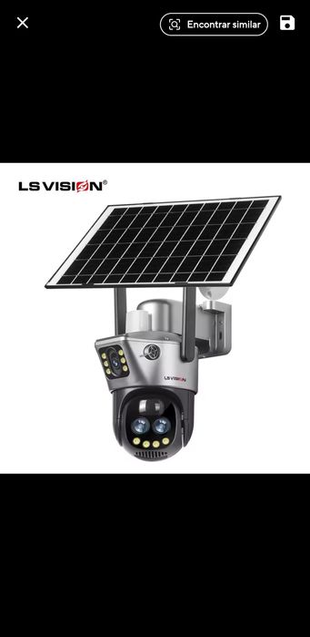 Camera Wi-Fi Solar | 3 Lentes 12Mp 10x Zoom Óptico | CCTV  Segurança