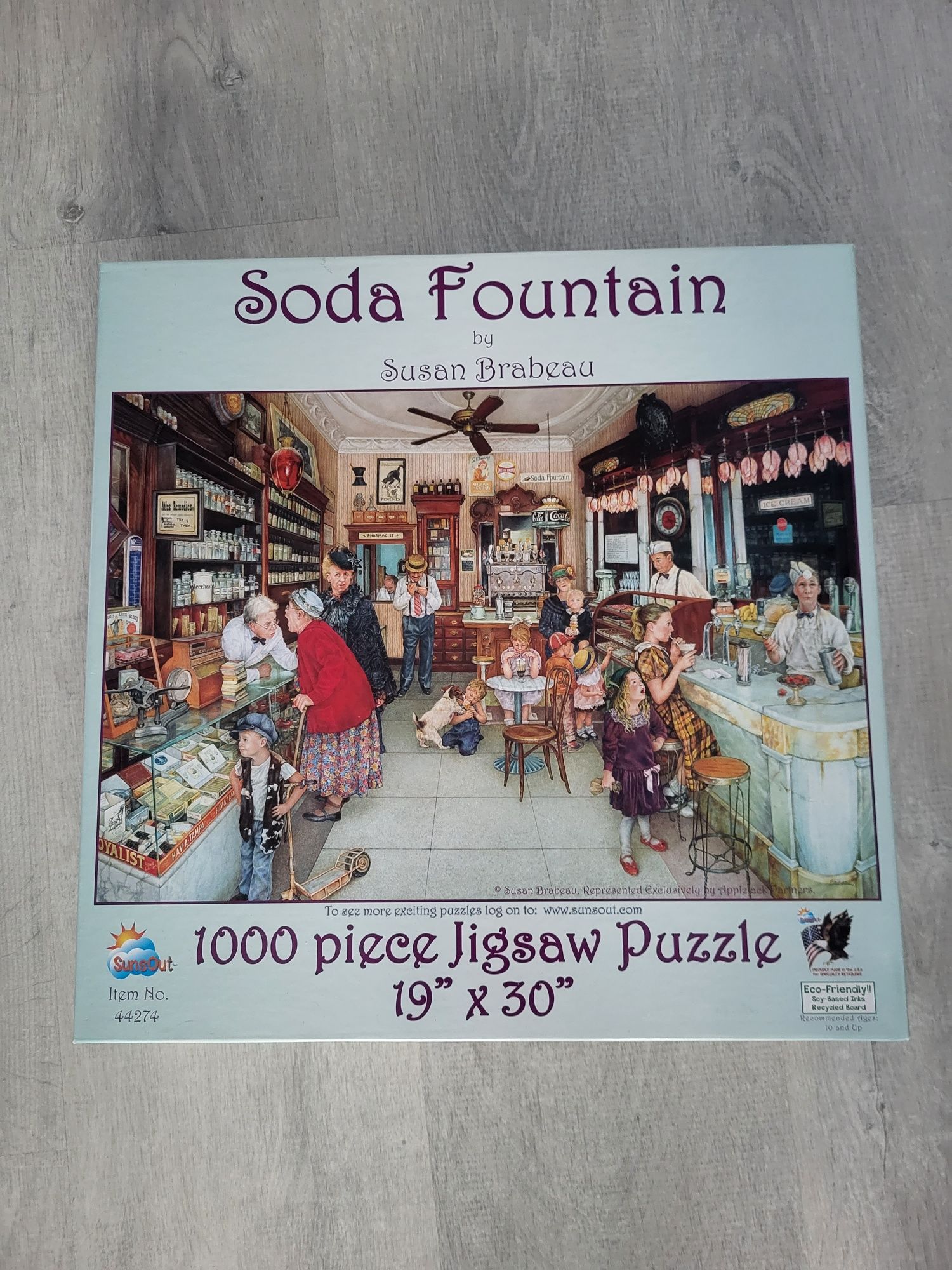 Puzzle Brabeau: Soda Fountain