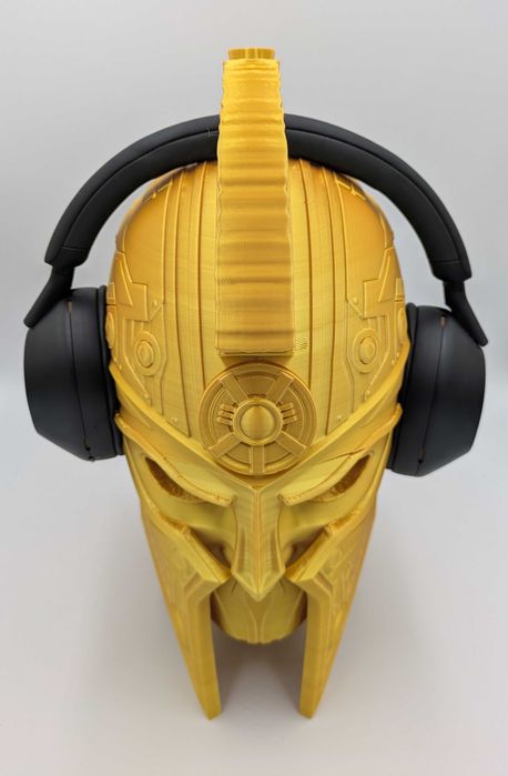 Stojak na słuchawki – Hełm Wojownika 3D | 36 cm
