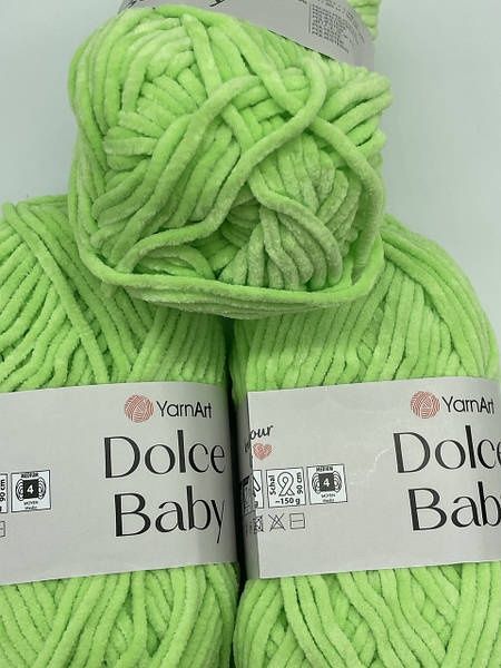 Пряжа плюшева YarnArt Dolce Baby/нитки для іграшок/пряжа для в'язання