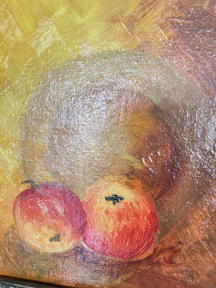 Stary obraz olejny angielski ok 1930 olej Sotheby’s aukcyjny