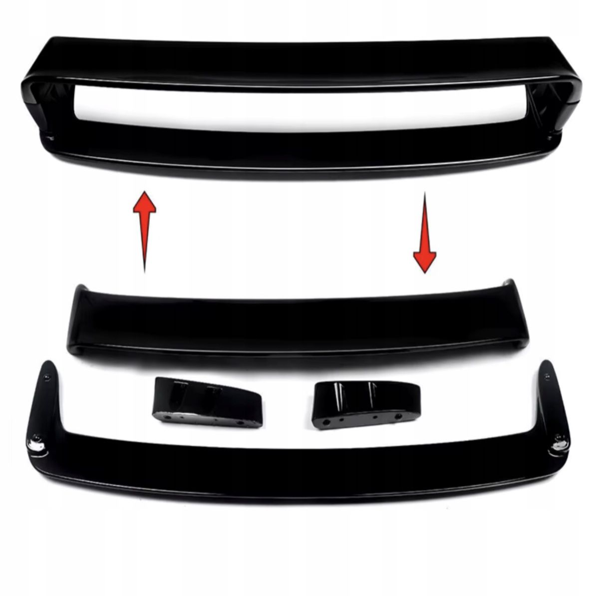 BMW E46 Tylny Spoiler Na Klapę GT Class Spoiler Czarny Połysk