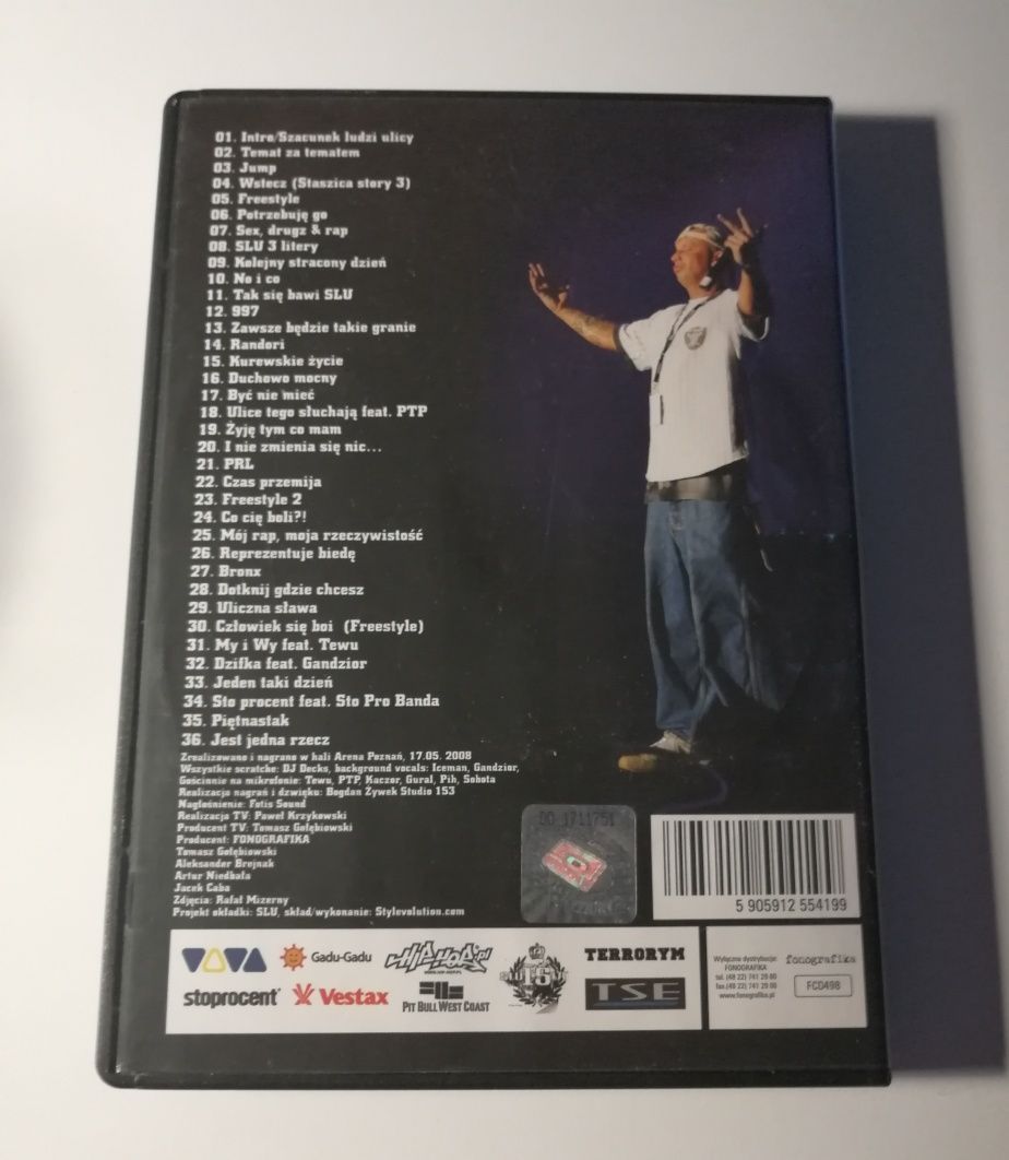 Peja Sluns Attack - Piętnastak live DVD koncert unikat