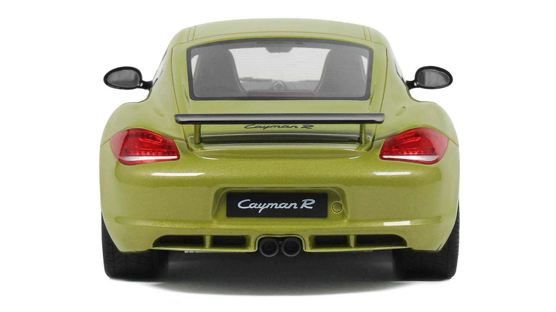 Model 1:18 GT Spirit Porsche Cayman R 2012 green (GT425)