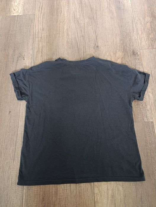 Bluzka koszulka damska t-shirt ACDC Stradivarius XS szara