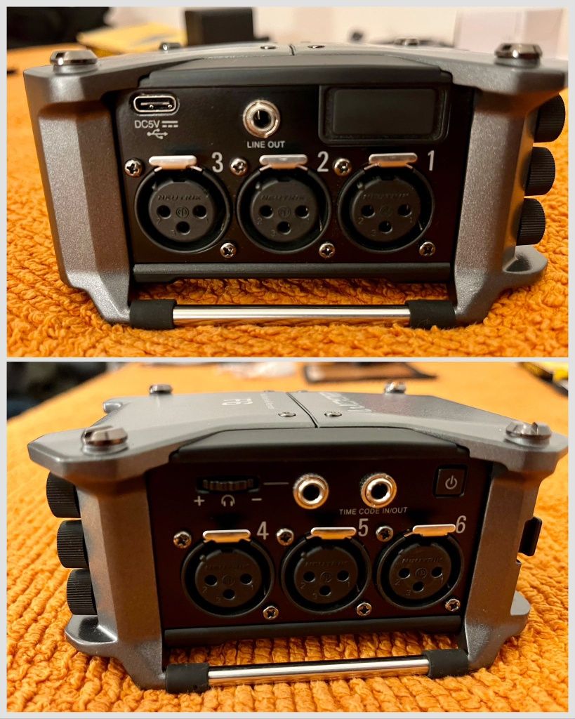 Pack ZOOM F6: gravador digital multitrack+2 opções alimentação+bolsa