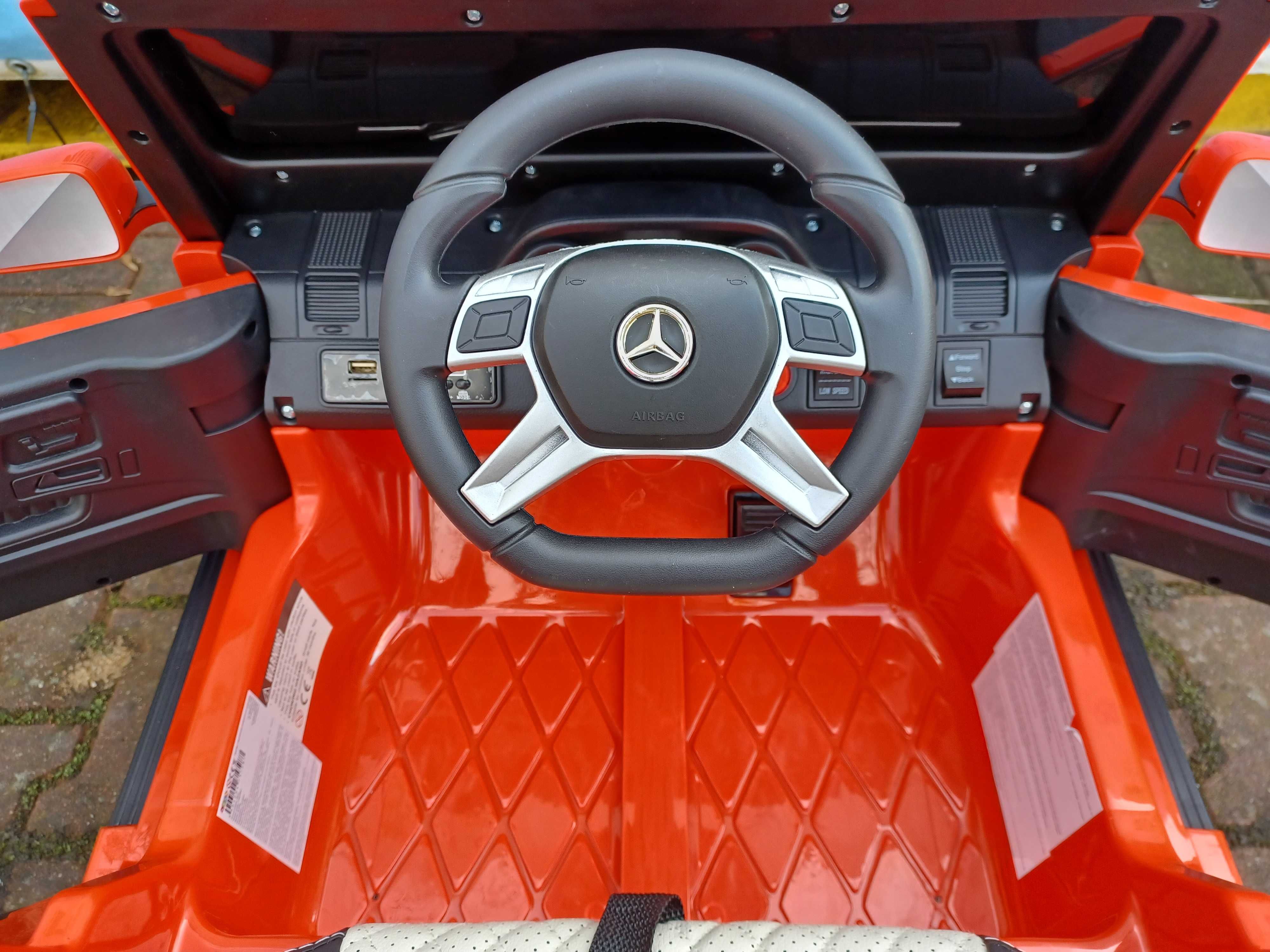 NOWY Mercedes Benz G63 6X6 Auto na akumulator 12V dla dzieci +PILOT RC