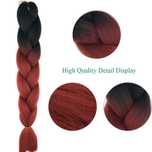 Jumbo Braiding Hair - przedłużenie włosów, sztuczne włosy ombre,