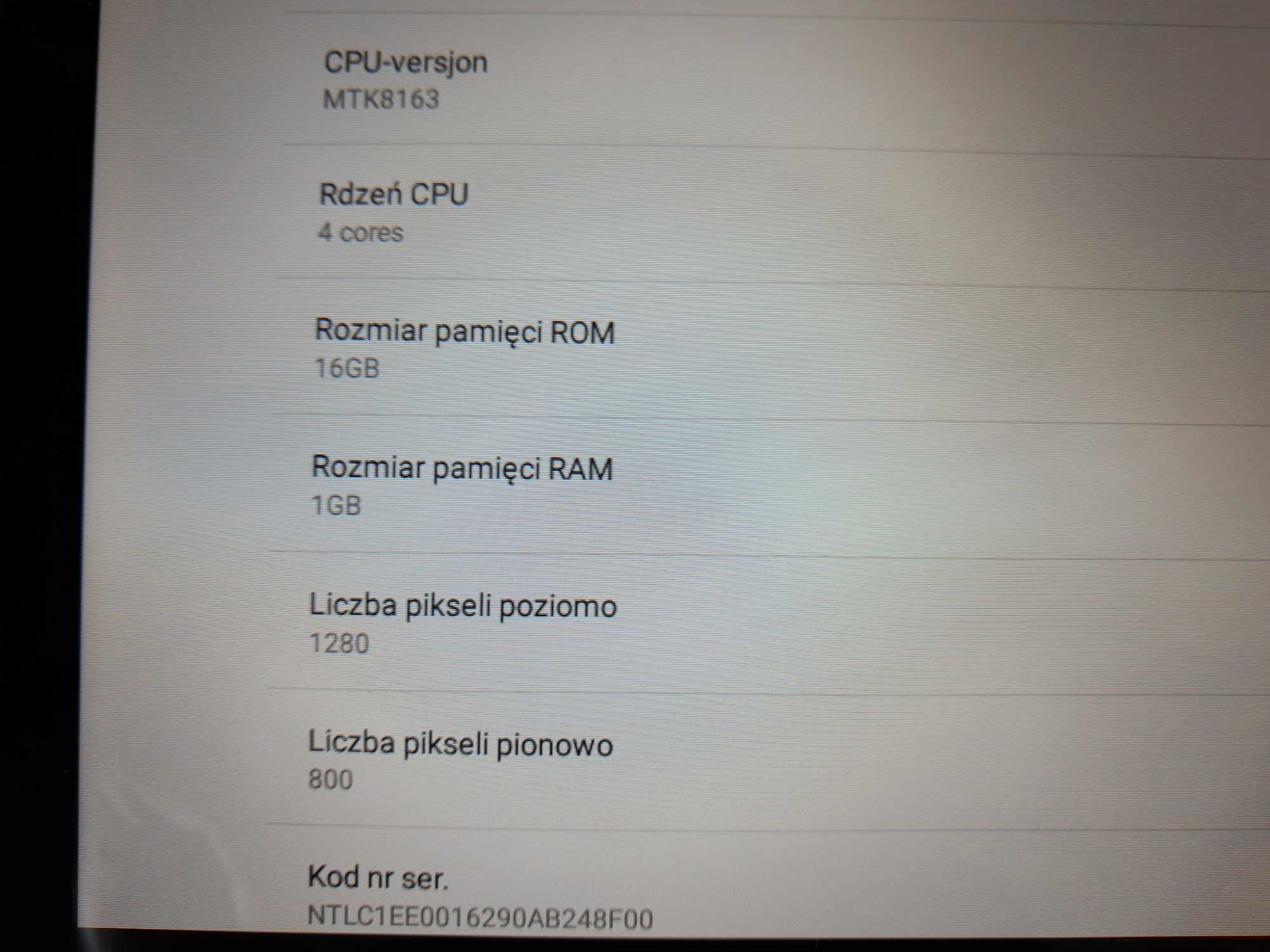 Tablet Acer Iconia One  B3-A20 10cali