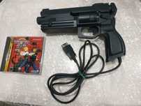 Sega Saturn Pistola Light Gun Oficial Original Virtua Cop
