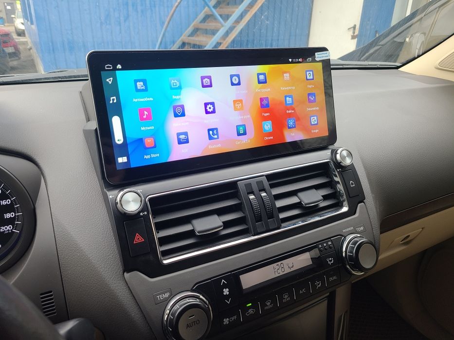 Штатна магнітола Toyota Land cruiser  Prado 150 планшет автомагнітола