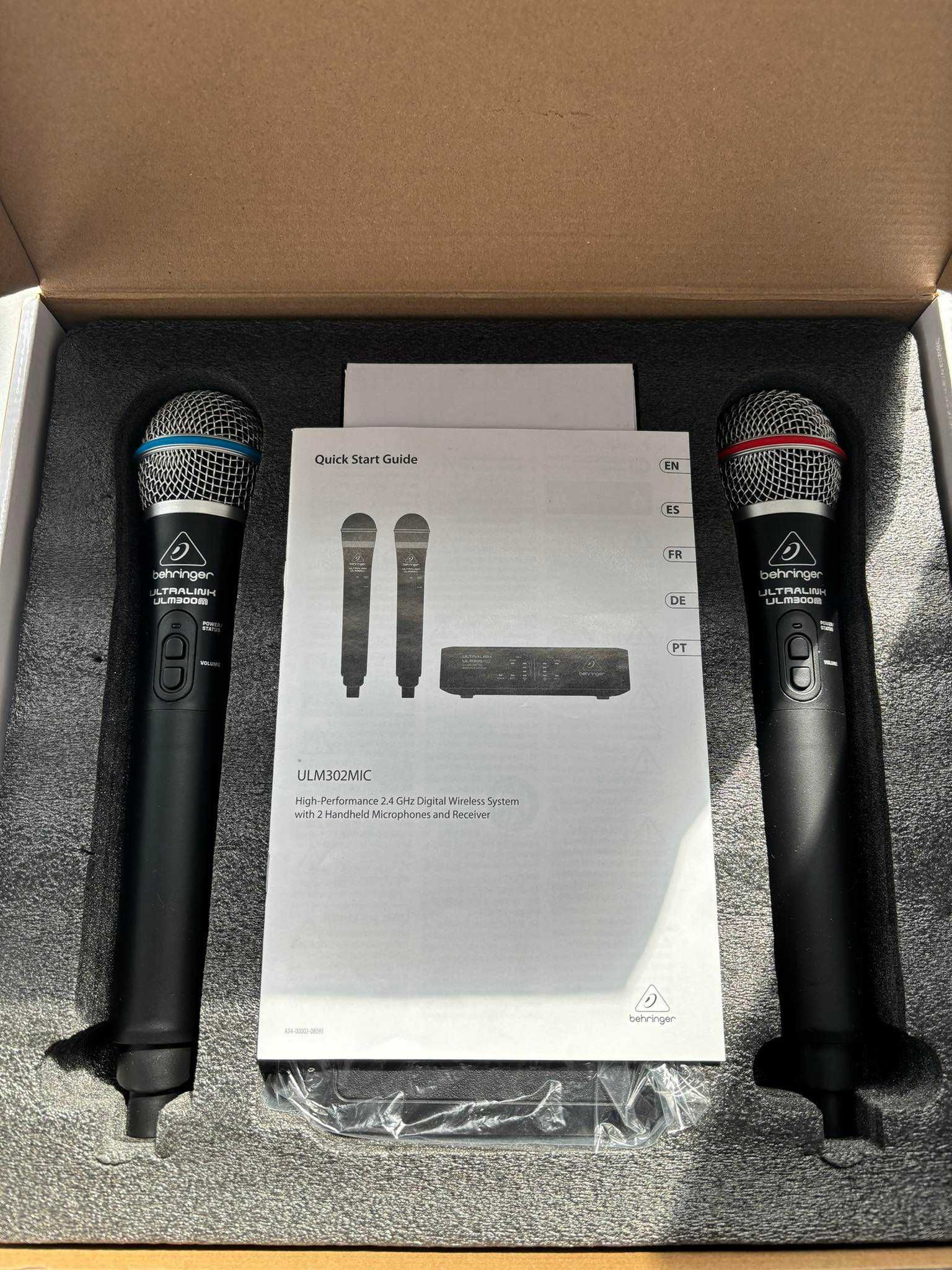 BEHRINGER ULM302MIC - zestaw 2x mikrofonów bezprzewodowych