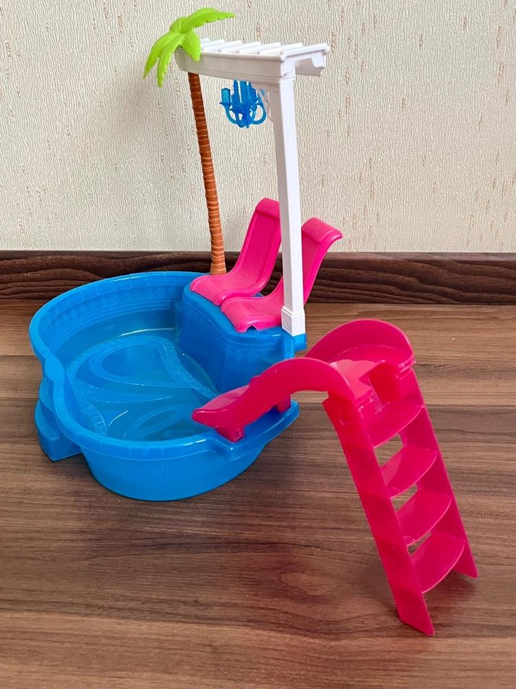 Барби бассейн для барби Гламурный бассейн Barbie Glam Pool