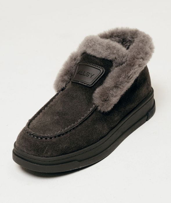 Черевики з хутром замша вовна ALLSY