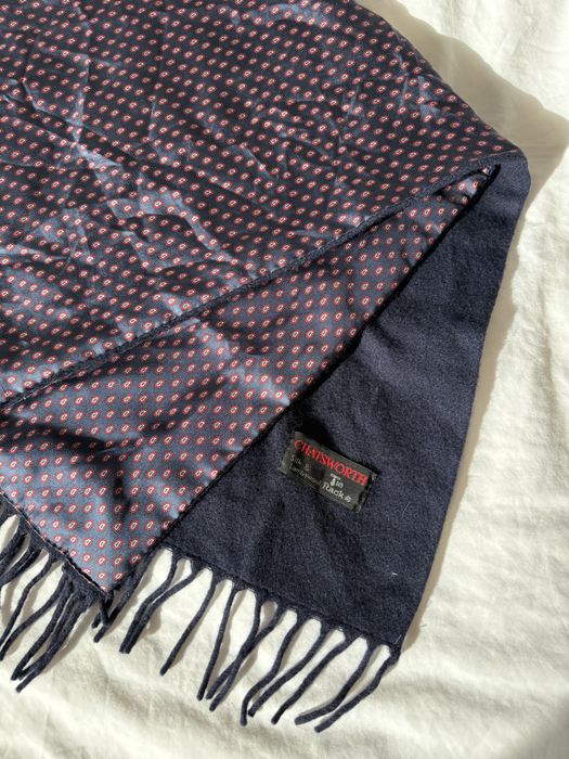 Męski szalik Chatsworth – wełna jagnięca i jedwab