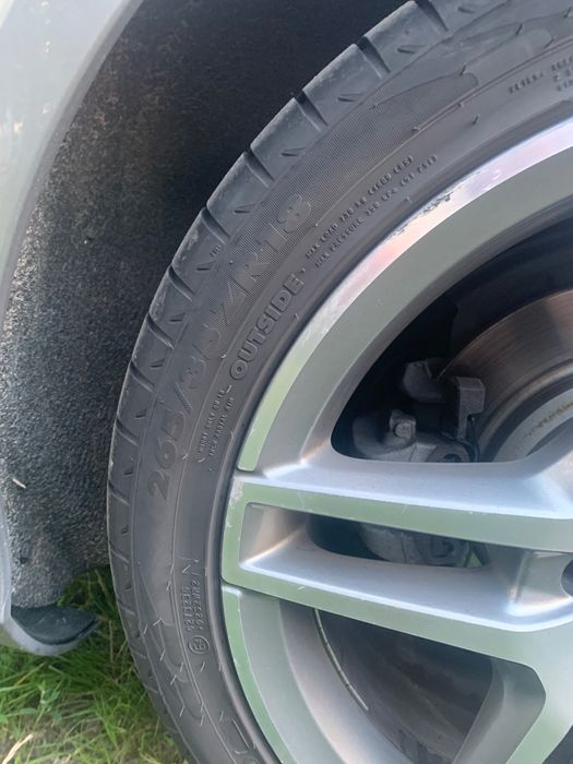 Шины разноширокие