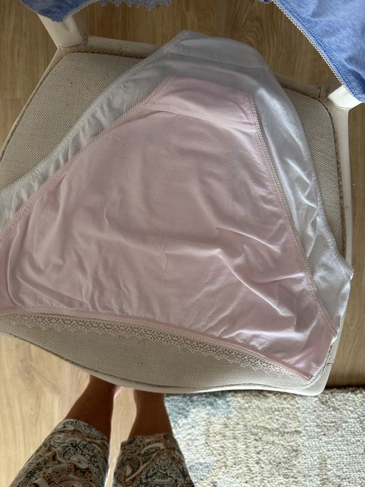 Majtki bawełniane, figi zestaw