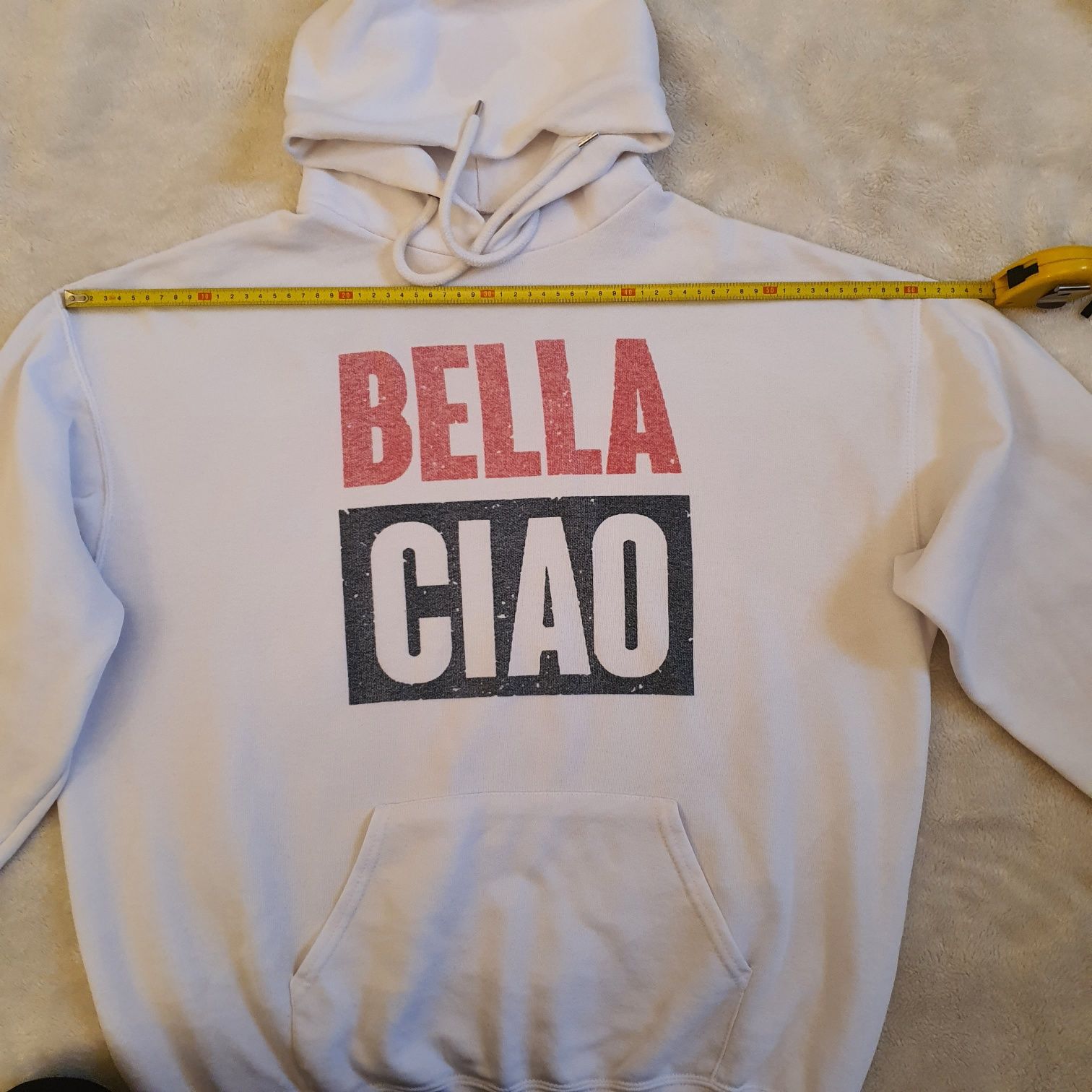Bluza z kapturem Bella Ciao La Casa de Papel dom z papieru