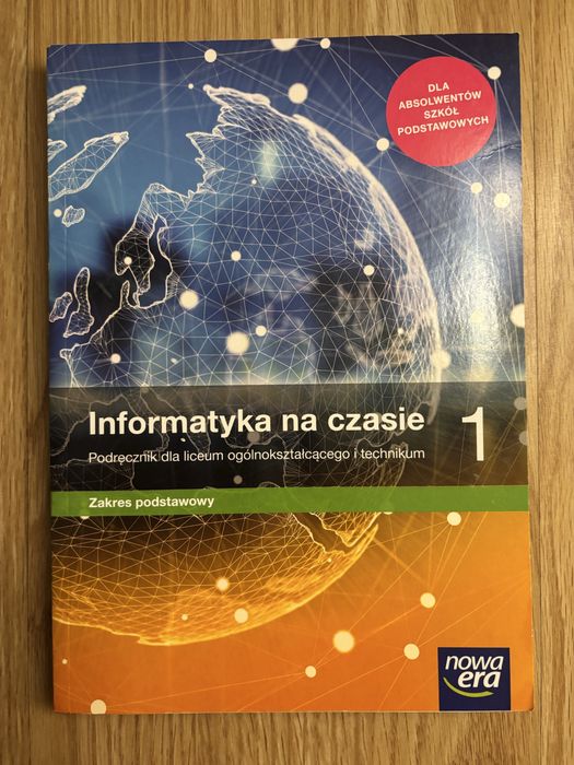 Podręczniki i karty pracy dla klasy 1 szkoły średniej