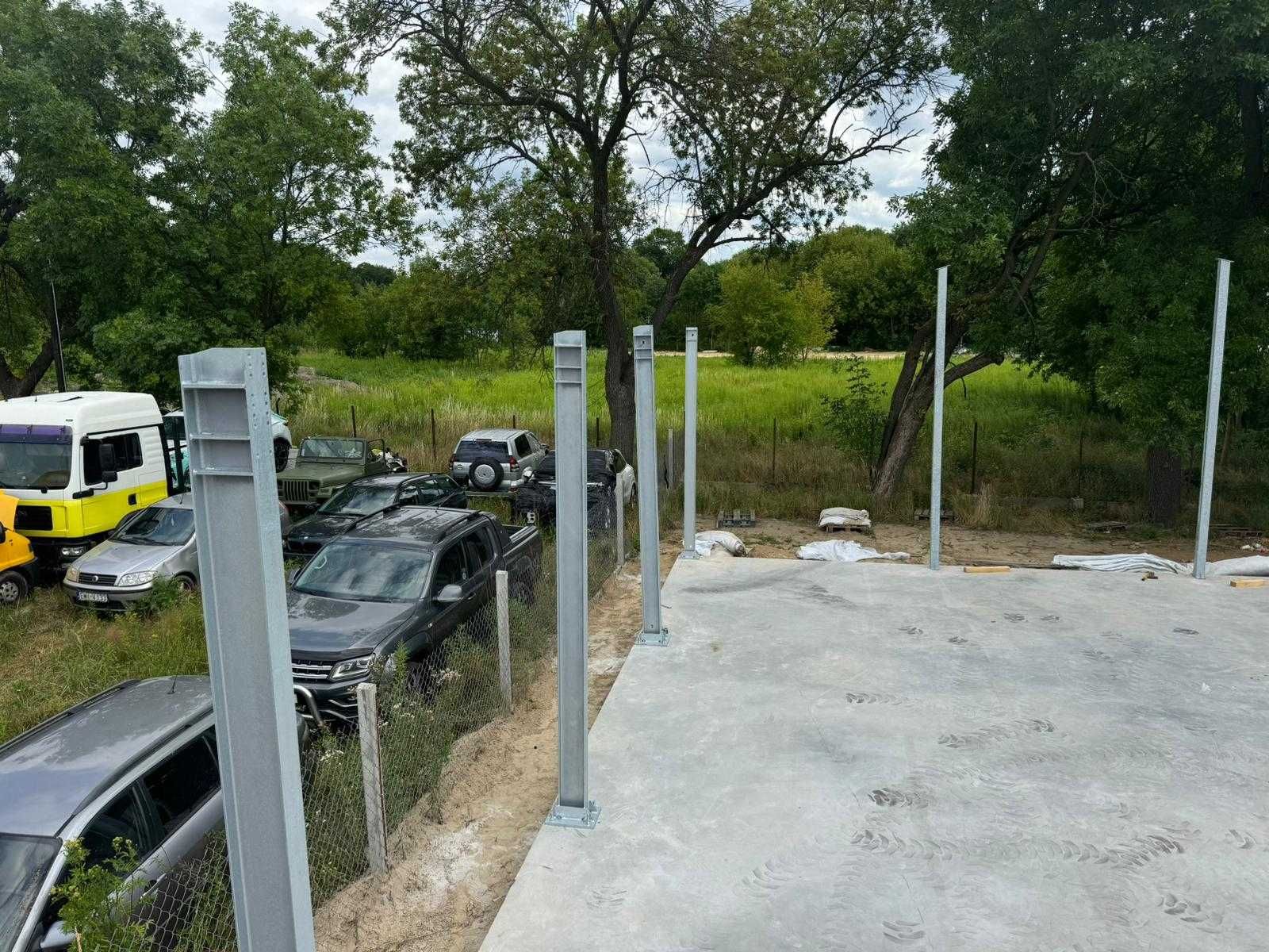 Konstrukcja 12x20x4 modułowa  hali magazyn garaż obora wiata budynek