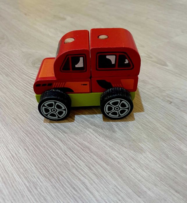 Машина пазл дерев'яна