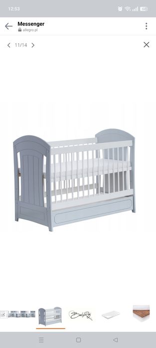 Łóżeczko niemowlęce