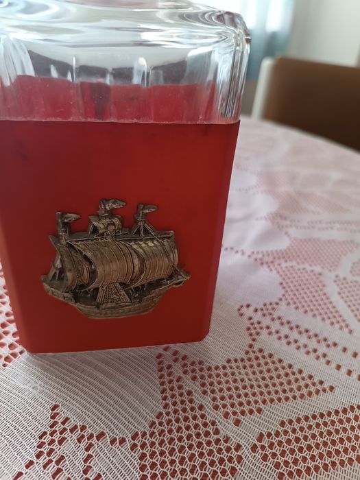 Garrafa vidro navegação