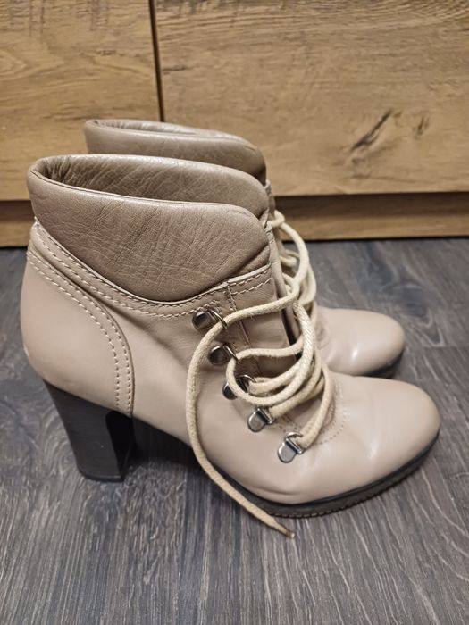 Botki skóra naturalna r. 37