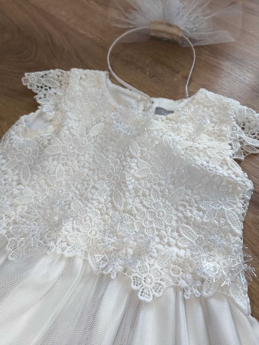 Новорічна сукня Сніжинка, новогодние платье Снежинка