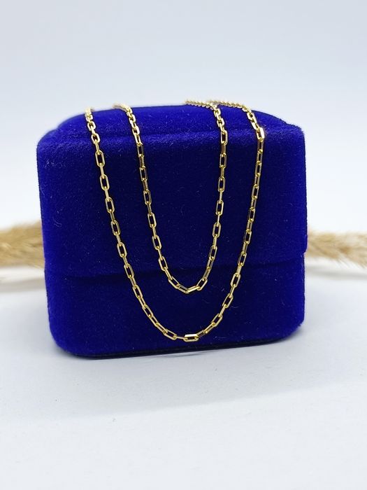 Klasyczny łańcuszek ze złota, złoto pr 585